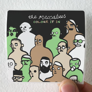 The Maccabees Colour It In 1 Album Cover Sticker
