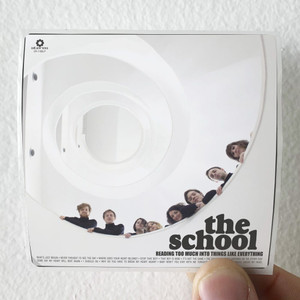 The School Reading Too Much Into Things Like Everything Album Cover Sticker The School Reading Too Much Into Things Like Everything Album Cover Sticker