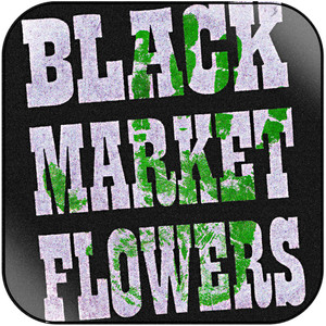 Black Market Flowers Gladiola Flower Petal 2 Album Cover Sticker Album Cover Sticker