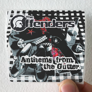 The Offenders Anthems From The Gutter Album Cover Sticker