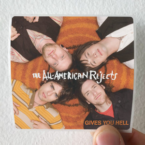 The All-American Rejects Gives You Hell Album Cover Sticker The All-American Rejects Gives You Hell Album Cover Sticker