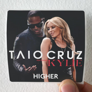 Taio Cruz Higher Album Cover Sticker Taio Cruz Higher Album Cover Sticker