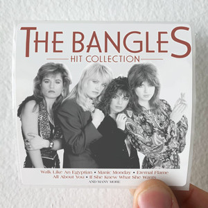 The Bangles Hit Collection Album Cover Sticker The Bangles Hit Collection Album Cover Sticker