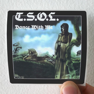 TSOL Dance With Me Album Cover Sticker TSOL Dance With Me Album Cover Sticker