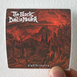 The Black Dahlia Murder Nightbringers 1 Album Cover Sticker The Black Dahlia Murder Nightbringers 1 Album Cover Sticker