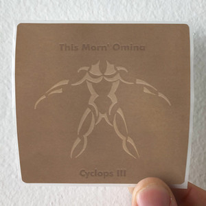 This Morn Omina Cyclops Iii Album Cover Sticker This Morn Omina Cyclops Iii Album Cover Sticker