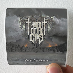 Twilight of the Gods Fire On The Mountain Album Cover Sticker Twilight of the Gods Fire On The Mountain Album Cover Sticker