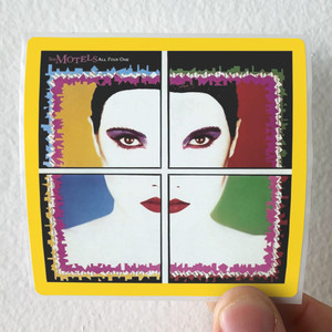 The Motels All Four One 1 Album Cover Sticker The Motels All Four One 1 Album Cover Sticker