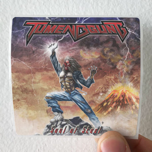 Tumenggung Soul Of Steel Album Cover Sticker