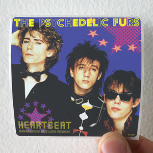 The Psychedelic Furs Heartbeat Mendlesohn Mix Long Version Album Cover Sticker