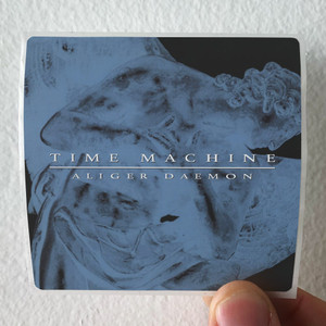 Time Machine Aliger Daemon Album Cover Sticker