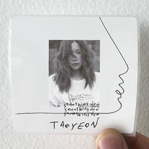 Taeyeon Something New Album Cover Sticker