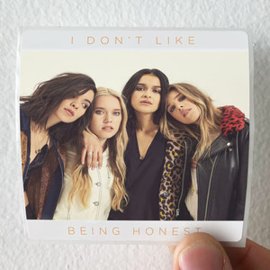The Aces I Dont Like Being Honest Album Cover Sticker The Aces I Dont Like Being Honest Album Cover Sticker