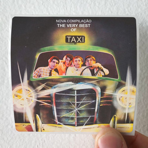 Taxi The Very Best Of Taxi Album Cover Sticker