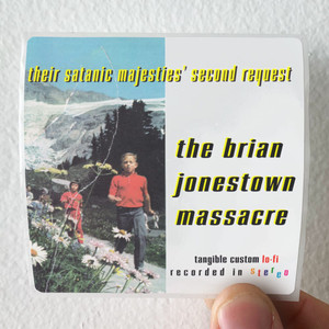 The Brian Jonestown Massacre Their Satanic Majesties Second Request Album Cover Sticker The Brian Jonestown Massacre Their Satanic Majesties Second Request Album Cover Sticker