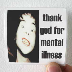 The Brian Jonestown Massacre Thank God For Mental Illness Album Cover Sticker The Brian Jonestown Massacre Thank God For Mental Illness Album Cover Sticker