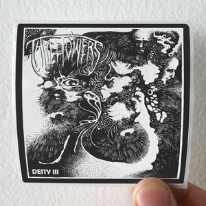 Three Towers Deity Iii Album Cover Sticker