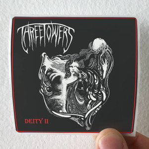 Three Towers Deity Ii Album Cover Sticker