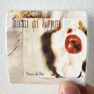 Theatres des Vampires Pleasure And Pain Album Cover Sticker