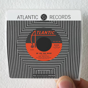 The Drifters Up On The Roof Album Cover Sticker