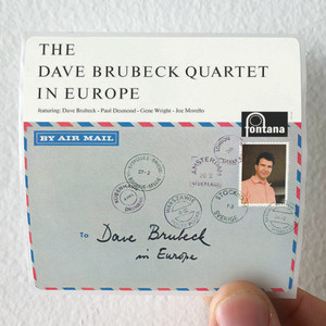 The Dave Brubeck Quartet In Europe Album Cover Sticker