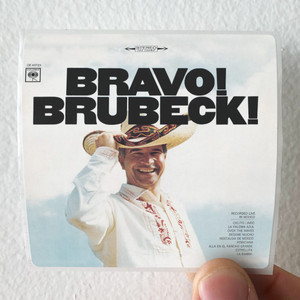 The Dave Brubeck Quartet Bravo Brubeck Album Cover Sticker The Dave Brubeck Quartet Bravo Brubeck Album Cover Sticker