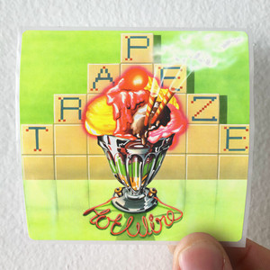 Trapeze Hot Wire Album Cover Sticker