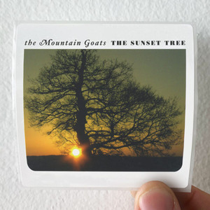 The Mountain Goats The Sunset Tree Album Cover Sticker