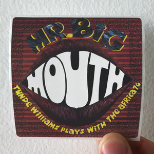 Tunde Williams Mr Bigmouth Low Profile Album Cover Sticker