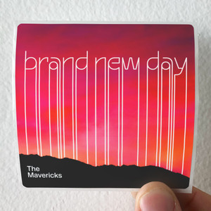 The Mavericks Brand New Day Album Cover Sticker The Mavericks Brand New Day Album Cover Sticker