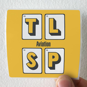 The Last Shadow Puppets Aviation Album Cover Sticker The Last Shadow Puppets Aviation Album Cover Sticker