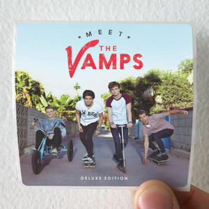 The Vamps Meet The Vamps Deluxe Version Album Cover Sticker The Vamps Meet The Vamps Deluxe Version Album Cover Sticker