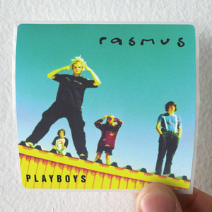 The Rasmus Playboys Album Cover Sticker