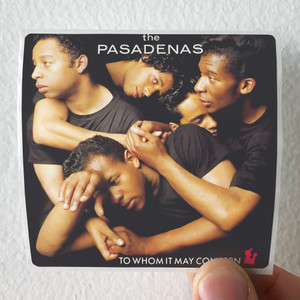 The Pasadenas To Whom It May Concern Album Cover Sticker The Pasadenas To Whom It May Concern Album Cover Sticker