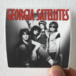 The Georgia Satellites Georgia Satellites Album Cover Sticker The Georgia Satellites Georgia Satellites Album Cover Sticker