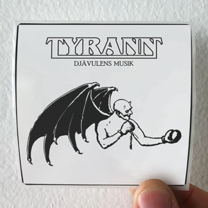 Tyrann Djvulens Musik Album Cover Sticker