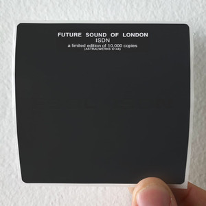 The Future Sound of London Isdn Album Cover Sticker