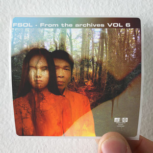 The Future Sound of London From The Archives Volume 6 Album Cover Sticker