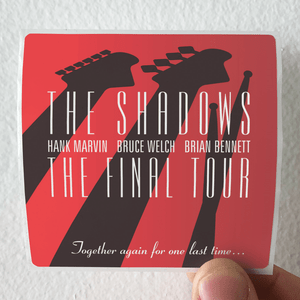 The Shadows The Final Tour Album Cover Sticker