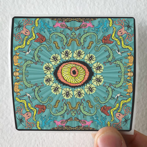 The Handsome Family Wilderness Album Cover Sticker The Handsome Family Wilderness Album Cover Sticker