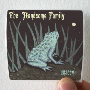The Handsome Family Unseen Album Cover Sticker