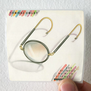 Thomas Dolby She Blinded Me With Science Album Cover Sticker