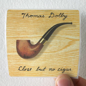 Thomas Dolby Close But No Cigar Album Cover Sticker