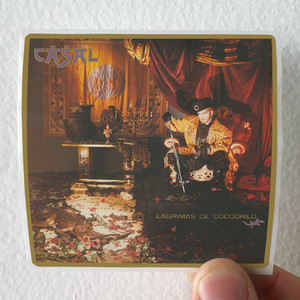 Tino Casal Lgrimas De Cocodrilo Album Cover Sticker Tino Casal Lgrimas De Cocodrilo Album Cover Sticker
