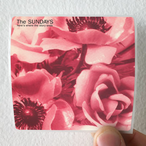The Sundays Heres Where The Story Ends Album Cover Sticker The Sundays Heres Where The Story Ends Album Cover Sticker