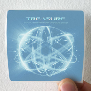TREASURE The First Step Treasure Effect Album Cover Sticker