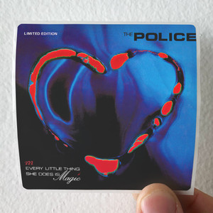 The Police Every Little Thing She Does Is Magic 4 Album Cover Sticker