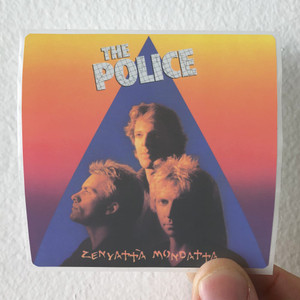 The Police Zenyatt Mondatta 1 Album Cover Sticker