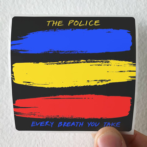 The Police Every Breath You Take Album Cover Sticker