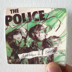 The Police Message In A Bottle 1 Album Cover Sticker